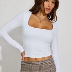 Garage Addison square neck top